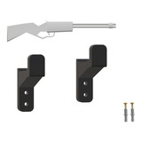 Suporte De Parede Airsoft Rifle Espingarda Aep Ggp