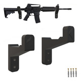 Suporte De Parede Arma Airsoft Rifle Espingarda Aep Ggp
