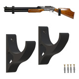 Suporte De Parede Arma Rifle Espingarda Carabina De Pressão