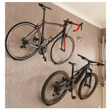 Suporte De Parede Bicicleta Decora Bike Horizontal Pendurar Cor Branco