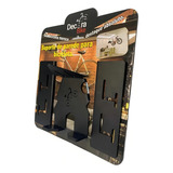 Suporte De Parede Bicicleta Decora Bike Horizontal Pendurar Cor Preto