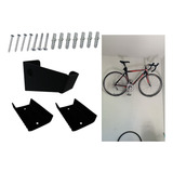 Suporte De Parede Bicicleta Mtb Speed Com Furo Para Cadeado