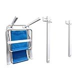 Suporte De Parede Cadeira De Praia Articulado Branco Home Varais
