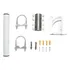 Suporte De Parede E Telhado Para Starlink Internet Kit Profe