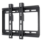 Suporte De Parede F22b Fixo Flat P Tvs Monitores 14 Á 42 Cor Preto