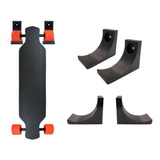 Suporte De Parede Gancho Para Longboard Skate Cruiser