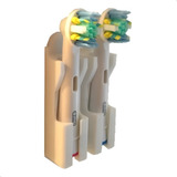 Suporte De Parede Para 2 Refil Escova Dental Elétrica Oral B