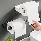 Suporte De Parede Para Papel Toalha Em Acrílico Fixação Sem Furos Ideal Para Banheiro E Cozinha Branco 
