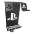 Suporte De Parede Para Pendurar Upper Playstation 5 Slim Ps5 Slim Cor Preto
