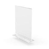 Suporte De Placa De Poliestireno Transparente Para Fotos Porta Retratos Porta Retratos Suporte De Menu Bancada Para Exibição 11193 3 FBA P Fulfillmen Da Amazon Peel Off Película Protetora Branca Antes De Usar 1pk 5x7