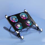 Suporte De Radiador Para Laptop Estilo Quatro Ventiladores