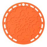 Suporte De Silicone Em Silicone Laranja Le Creuset Mandala