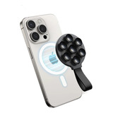 Suporte De Silicone Premium Ventosa Magnético Para Celular