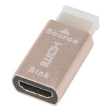 Suporte De Sinal De Tela De Bloqueio Kvm Hdmi2 0 Adaptador