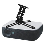 Suporte De Teto Universal P Tv Projetor Sbrp757 Brasforma Cor Preto
