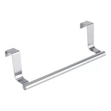 Suporte De Tolha De Encaixe Em Portas E Gavetas Inox 36 Cm