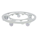 Suporte De Vaso 40cm Com Rodinha Antirrisco Mais De 150kg