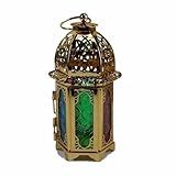 Suporte De Vela Vintage Lanterna Marroquina Pendurada Lanterna De Vela Decorativa Lanternas Marroquinas Suporte De Lanterna De Vidro Para Pátio Doméstico