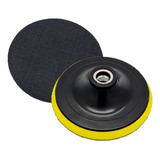 Suporte Disc Lixa Prato Lixad Politriz 6pol 150mm Velc 20p 
