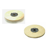 Suporte Disco E Escova Nylon P enceradeira Cleaner 350mm Kit