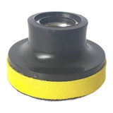 Suporte Disco Lixa Prato Lixadeira Politriz 2pol 50mm Velcro
