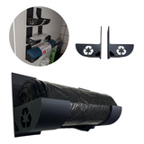 Suporte Dispenser Para Rolo De Saco De Lixo Facil Fixaçao