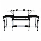 Suporte Dj Mesa Para Monitor E Caixas De Som Rokit Krk Rp8