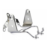 Suporte Do Farol Aranha Titan 150 Sport Prata Cometa