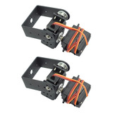 Suporte Do Servo Motor Kit De Montagem De Câmera De 2 Peças