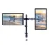 Suporte Dois Monitores 15 A 32 Articulado Mesa Kmt21224 Vesa