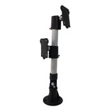 Suporte Duplo Câmera De Segurança Cftv Infra Sensor Iva 40cm