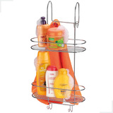 Suporte Duplo De Box Banheiro Porta Shampoo Cromado Arthi