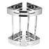 Suporte Duplo De Canto P/ Banheiro Aço Inox Resistente 36cm