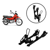 Suporte Eixo Roda Garfo Para Moto Honda Pop 100 2006 A 2008