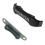 Suporte + Emblema Frontal Honda Fan 125 2005 2006 2007 2008 