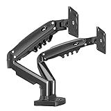 Suporte Ergonômico Articulado De Mesa Com Pistão A Gás Para 2 Monitores De 17 A 35 Com USB Integrado F180USB ELG