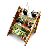 Suporte Escada Rústica Decorativa P Plantas Vasos Floreiras