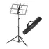 Suporte Estante De Partitura Musical Maestro Dobrável Bolsa Mxt Msp 001 Preto