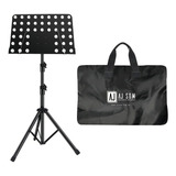 Suporte Estante Partitura Metal Maestro Reforçada 41x27 Cm