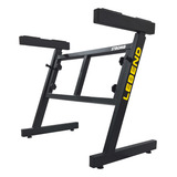 Suporte Estante Z Lebend Stl 60pr Strong Para Teclado E Piano Digital Cor Preto