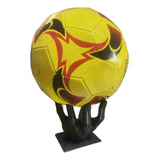 Suporte Expositor De Bola De Futebol Mão De Mesa Com Base