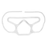 Suporte Facial De Silicone 10 Peças- Suporte Facial 3D Livremente Dobrável E Reutilizável Para Escritório Ao Ar Livre Escolar -Branco-