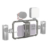 Suporte Filmagem Celular Universal Smallrig Encaixe Led Mic