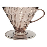 Suporte Filtro Passador Café Coador Hario V60 02 Marrom