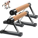 Suporte Flexão De Braço Fixo Barra Apoio Push Up Fit Pilates 34 23 15CM Paralelas Calistenia Barra Paralela Barra Fixa Calistenia Barra Paralela De Chão Barra Calistenia
