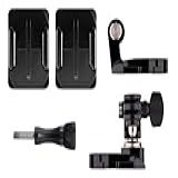 Suporte Frontal E Lateral Para Capacete GoPro