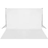 Suporte Fundo Infinito 3x3 Tecido Branco 3x3 Bolsa Presilhas