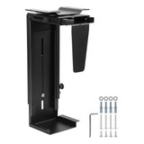 Suporte Gabinete Computador Cpu Pc Gamer Parede Mesa Preto