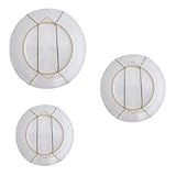 Suporte Gancho Mola Dourada Prato Decorativo Parede Pendura Sobremesa 12 A 16cm 