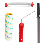 Suporte Garfo Gaiola Rolo Para Pintura Cabo Extensor 3m